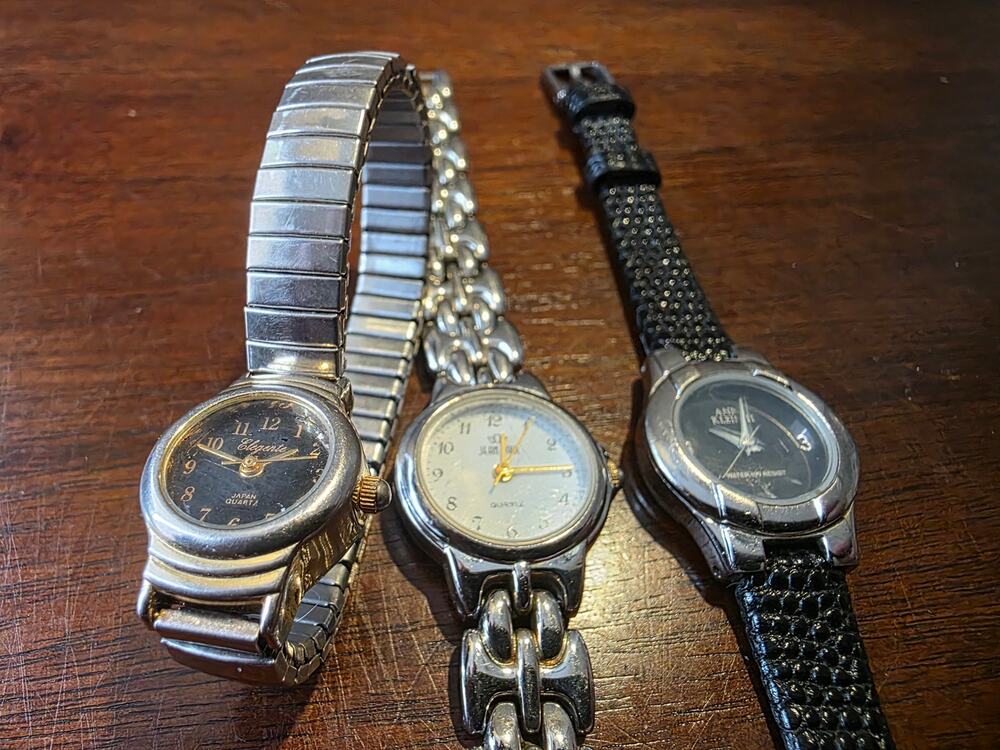 3 women watches TESTED WORKING
